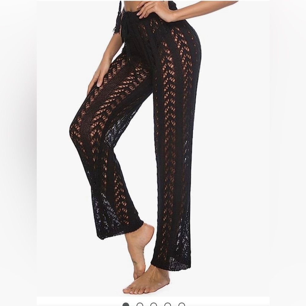 NWOT Beach Cover Up Pants sz M